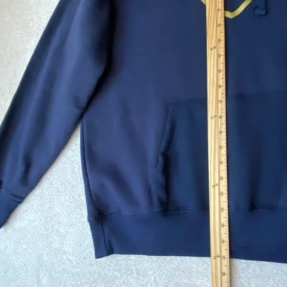 Ariat Real Navy Blue Hoodie Sweatshirt Women Size L Shield Graphic Logo NWT Gift - Picture 9 of 10